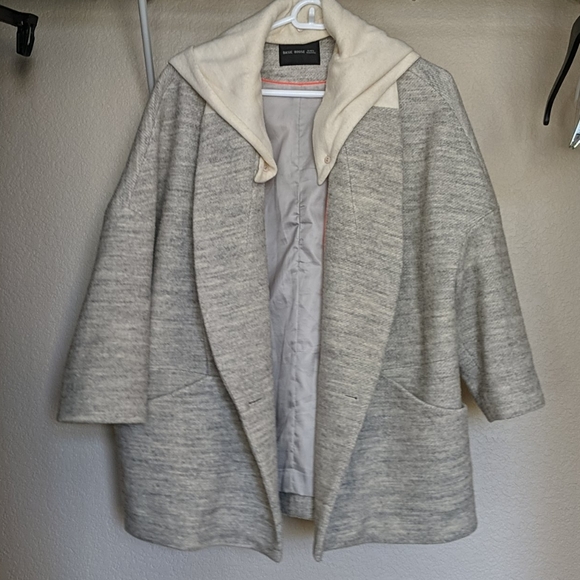 Oversized winter coat with 52% wool - Picture 1 of 5